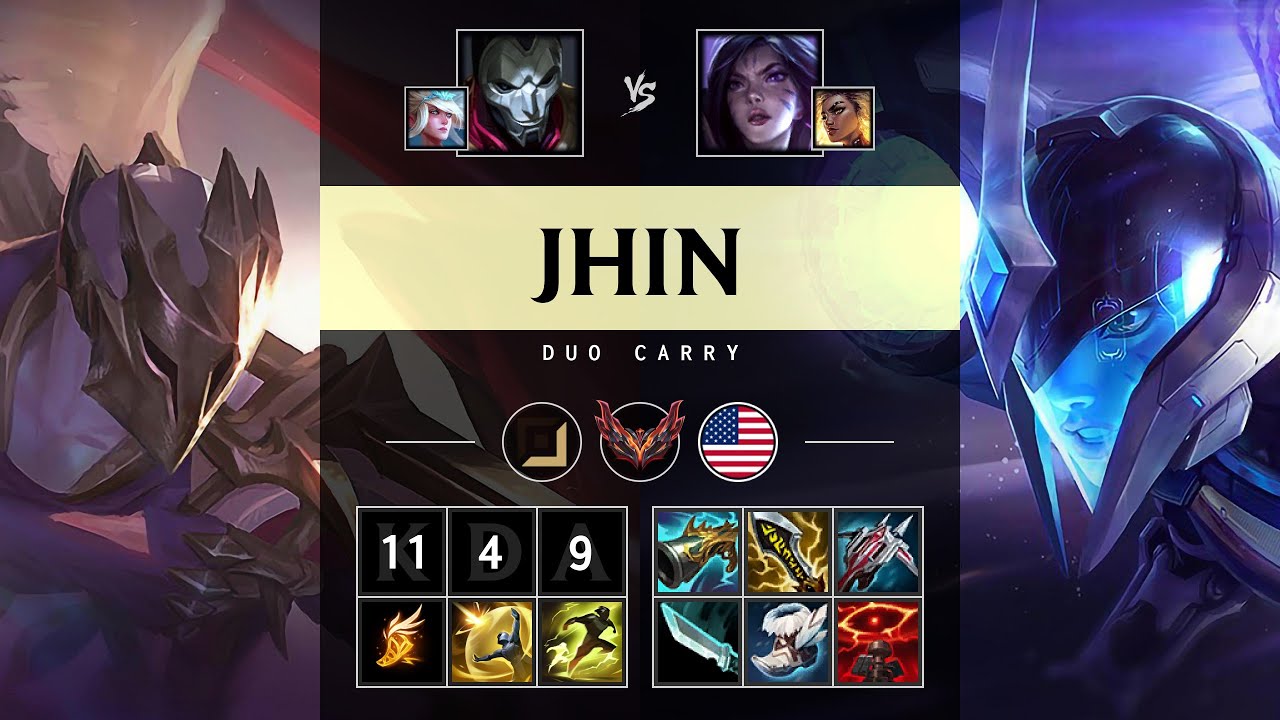 Jhin ADC vs Kai'Sa - NA Grandmaster Patch 25.12