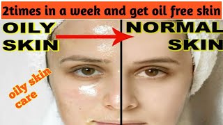 #Oilyskincare  How to care for oily skin  CONVERT oily skin to normal skin