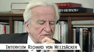 Richard von Weizsäcker über seine Zeit als Soldat der Wehrmacht