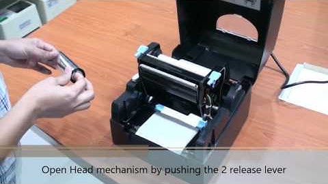 CL-S321 Ribbon Loading