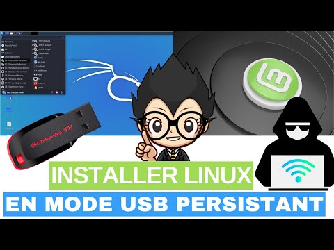 ❎ COMMENT INSTALLER LINUX EN MODE USB PERSISTANT ?