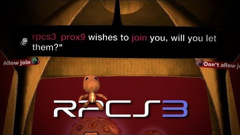 LittleBigPlanet 2 Multiplayer Online on RPCS3