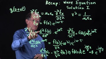 Sept26 RECAP WaveEquationSolution1