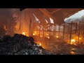 Drama u Osijeku: Gore skladišta, čuju se eksplozije (VIDEO)