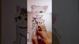 #DRAWING CATS//رسم القطط الجميله