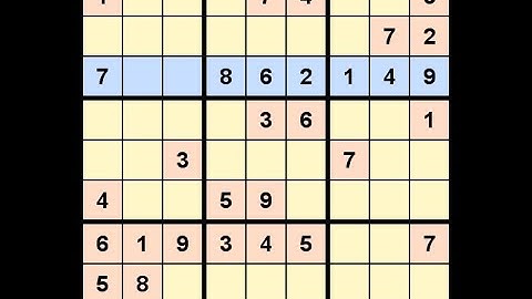 How to Solve Washington Post Sudoku Five Star August 21, 2022