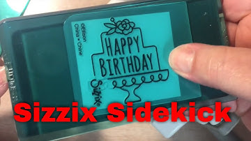 Sizzix Sidekick Unboxing