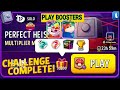 Multiplier mushroomssuper sized solo challenge perfect heist 30000 score play 2 boosters