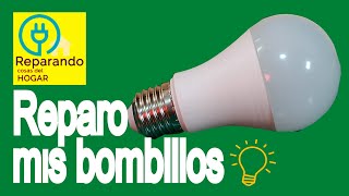 Como reparo mis bombillos led