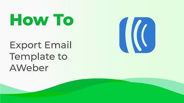 How to Export Email to AWeber from Stripo