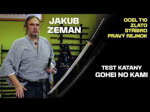 TAHLE KATANA MÁ BÝT ŠPIČKA… Tak jsme ji dali ČESKÉMU SAMURAJI! 😳⚔️