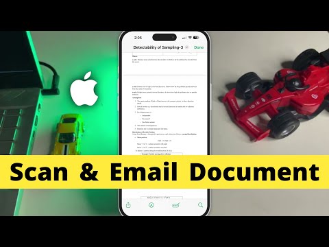So scannen und versenden Sie Dokumente per E-Mail auf dem iPhone (keine App erforderlich)