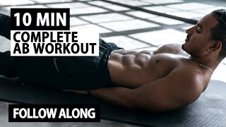 10 Min Complete Ab Workout | Follow Along