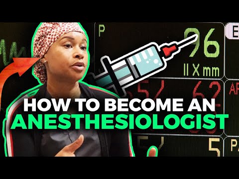 Video: Jak se stát anesteziologem: 14 kroků (s obrázky)