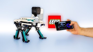 How to make a LEGO Walking Robot with a Camera | LEGO Mindstorms 51515