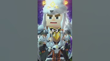 Silver Fang VS Nightmare Blockman go  battle