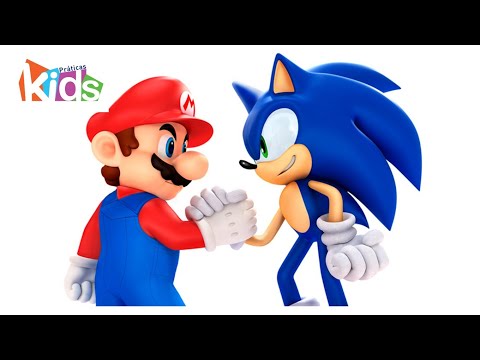 Mãos com jeito: Sonic e Super Mário