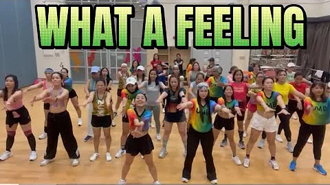 WHAT A FEELING | ZUMBA CLASS | DANCE FITNESS | FUN | STRESS RELIEVER | EXERCISE | CHOROE ZIN LUNA
