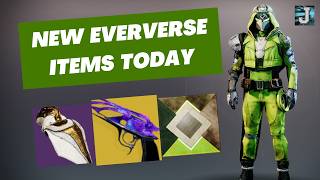 New Eververse Bright Dust Store Today - Legendary Ornaments and Rare Shader | Destiny 2