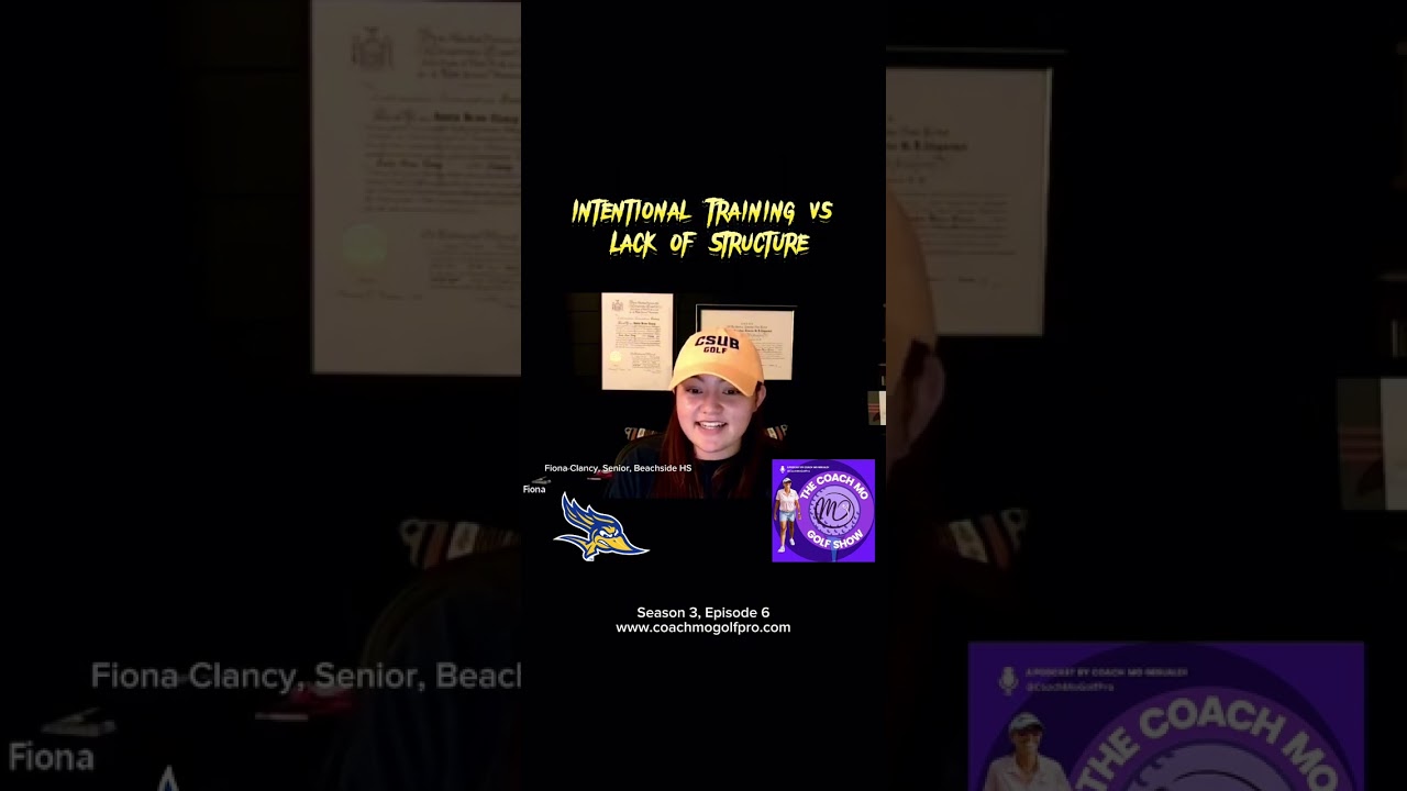 “Intentional Practice vs. Lack of Structure,” Fiona Clancy