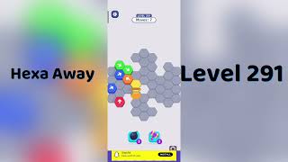 🧠 Hexa Away Level 291 Walkthrough