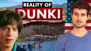Real Story of Dunki | How Indians Cross US Mexico Border? | Donkey Process | Dhruv Rathee image