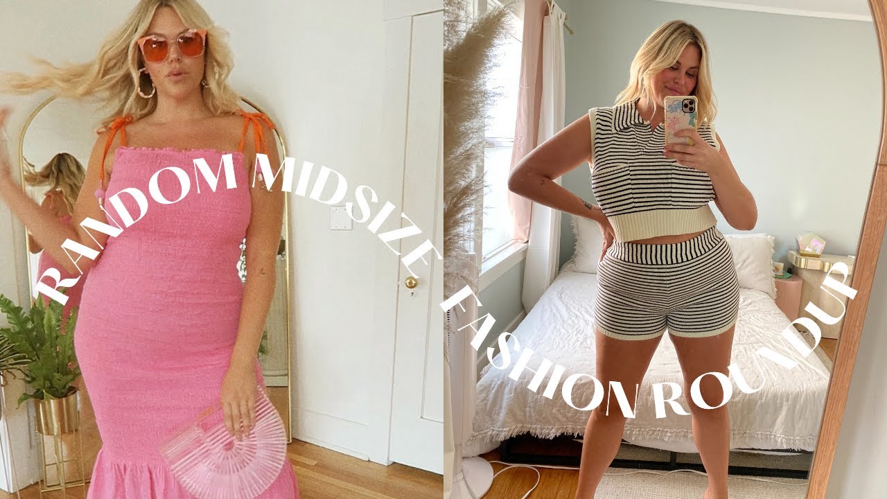 RANDOM MIDSIZE FASHION ROUNDUP / BLOOMCHIC / H&M / CIDER / NFD / SIZE 14 / UK 18