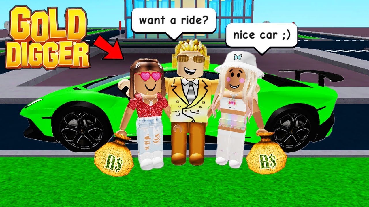 Exposing Roblox Gold Diggers As A Millionaire Youtube - roblox gold digers