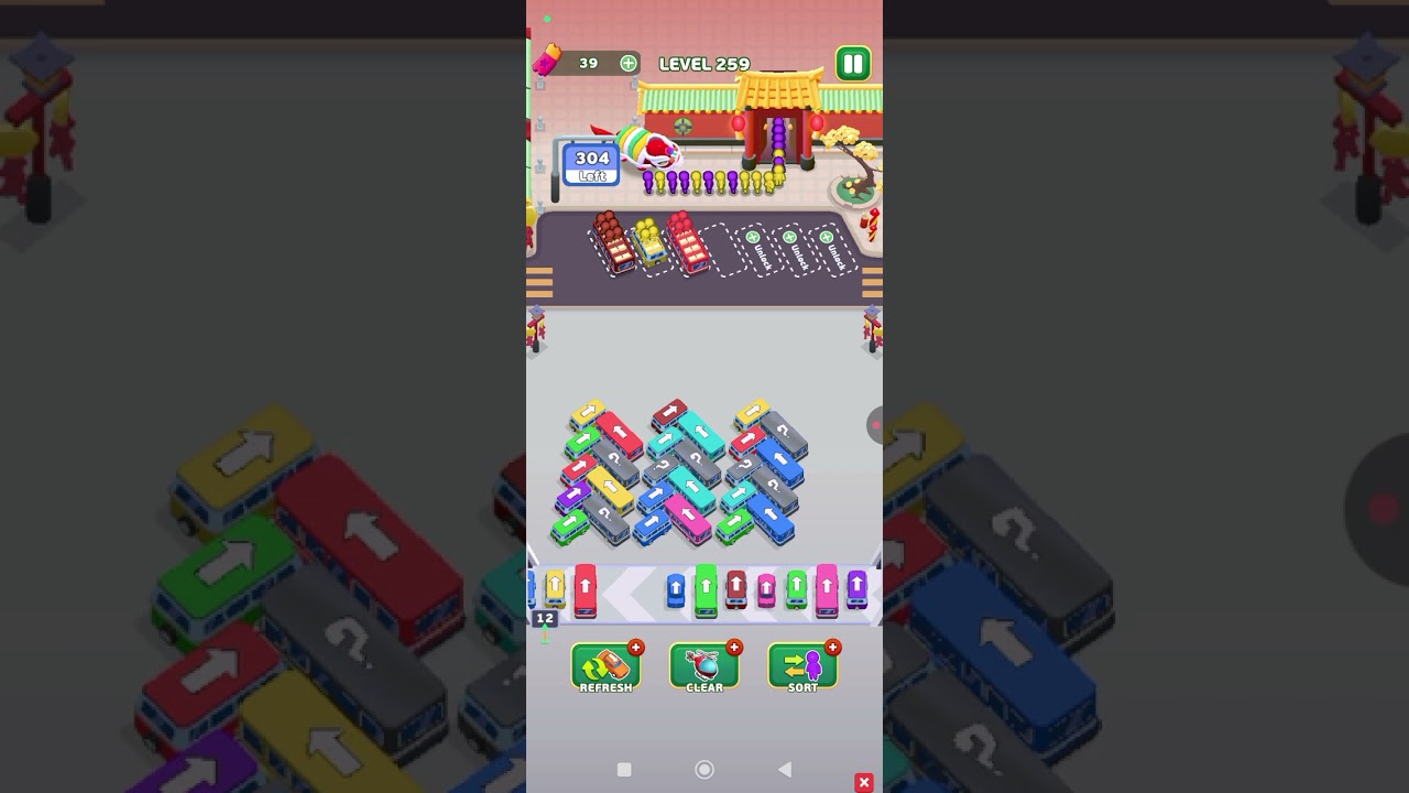 259 Level Bus Escape Traffic jam game 2025 - YouTube