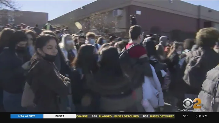 Staten Island Students Walk Out Of Classes To Prot...