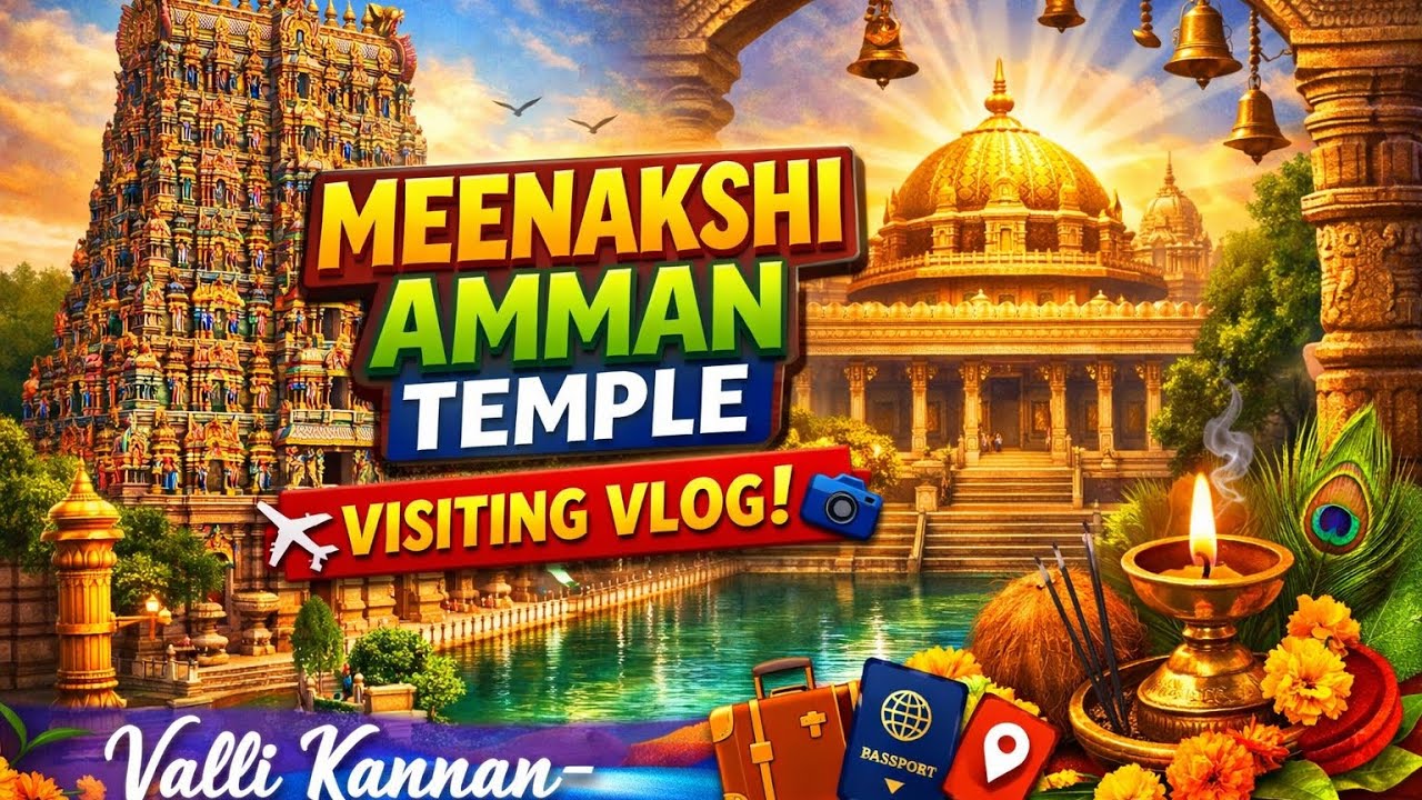 மதுரை மீனாட்சி அம்மன் கோயில் சுற்றி பார்க்கலாம் 