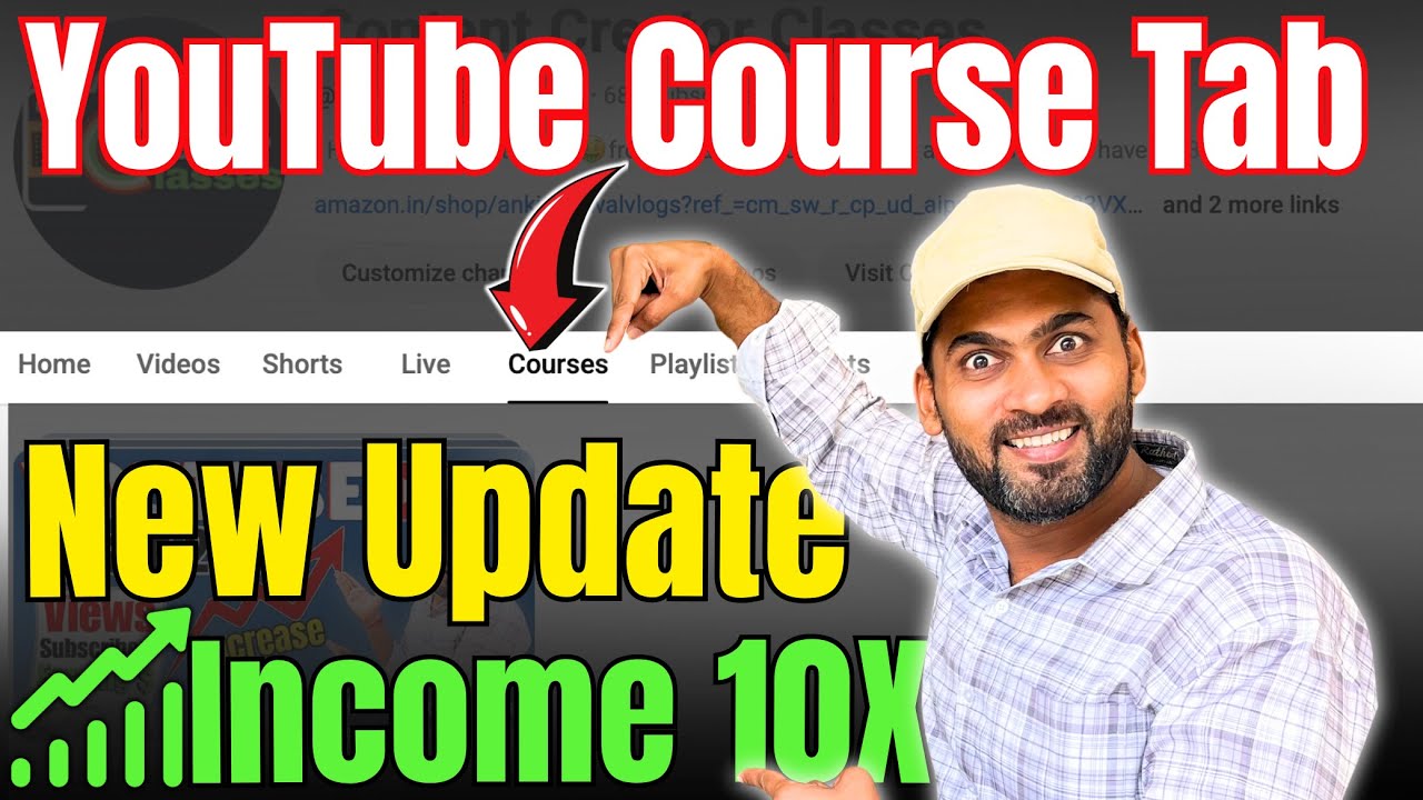 Youtube Course Features For All | Youtube New Update Course - YouTube