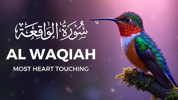 Surah Al Waqiah سورة الواقع | This Calm Voice Will TOUCH Your HEART إن شاء الله | Quranic Akhira