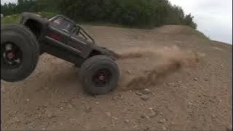 Arrma Outcast 8s and Fireteam 6s hit the motocross track in Alaska!