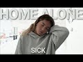 HOME ALONE &quot;SICK&quot;  | VLOG#1567