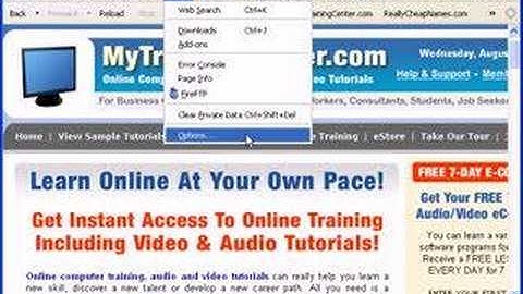 Delete Cookies Within Mozilla