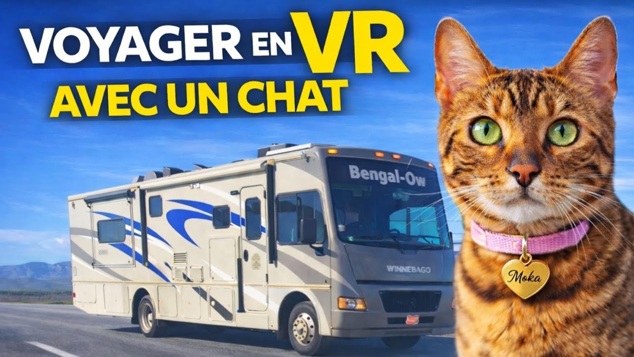 Vivre en VR à temps plein avec un chat 🐾 Notre réalité avec Moka