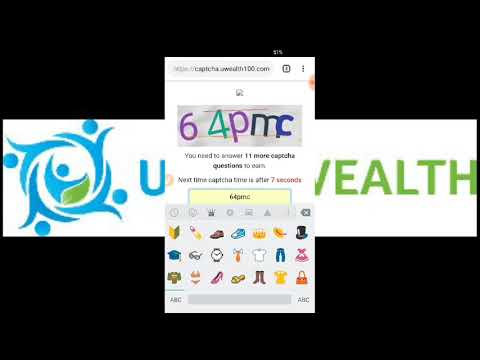 UNITY WEALTH (Captcha Typing at Home) Online Jobs?????