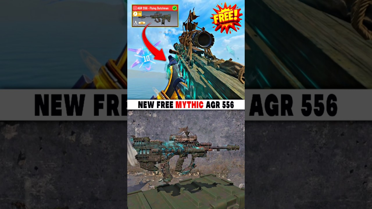 FREE Mythic AGR 556 Flying Dutchman In CODM