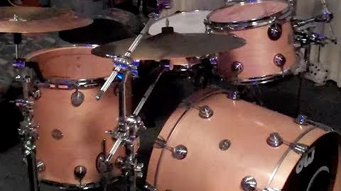 TIME LAPSE OF DW DRUM KIT SETUP