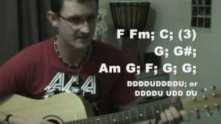 Dont Look Back in Anger Acoustic Guitar Lesson - Oasis