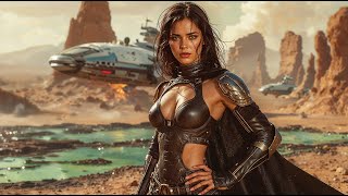 Warrior of the Alien Wastelands | Epic Sci-Fi Woman | 4K AI Short Film