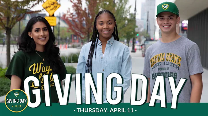 Dean John Corvino Giving Day video