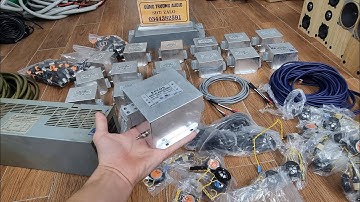 siêu phẩm lọc đức epcos 30a cực đẹp , loa siêu trép harman kardon , lọc khủng siemens 16kw , dây loa