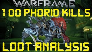 Warframe - Loot From 100 Phorid Kills