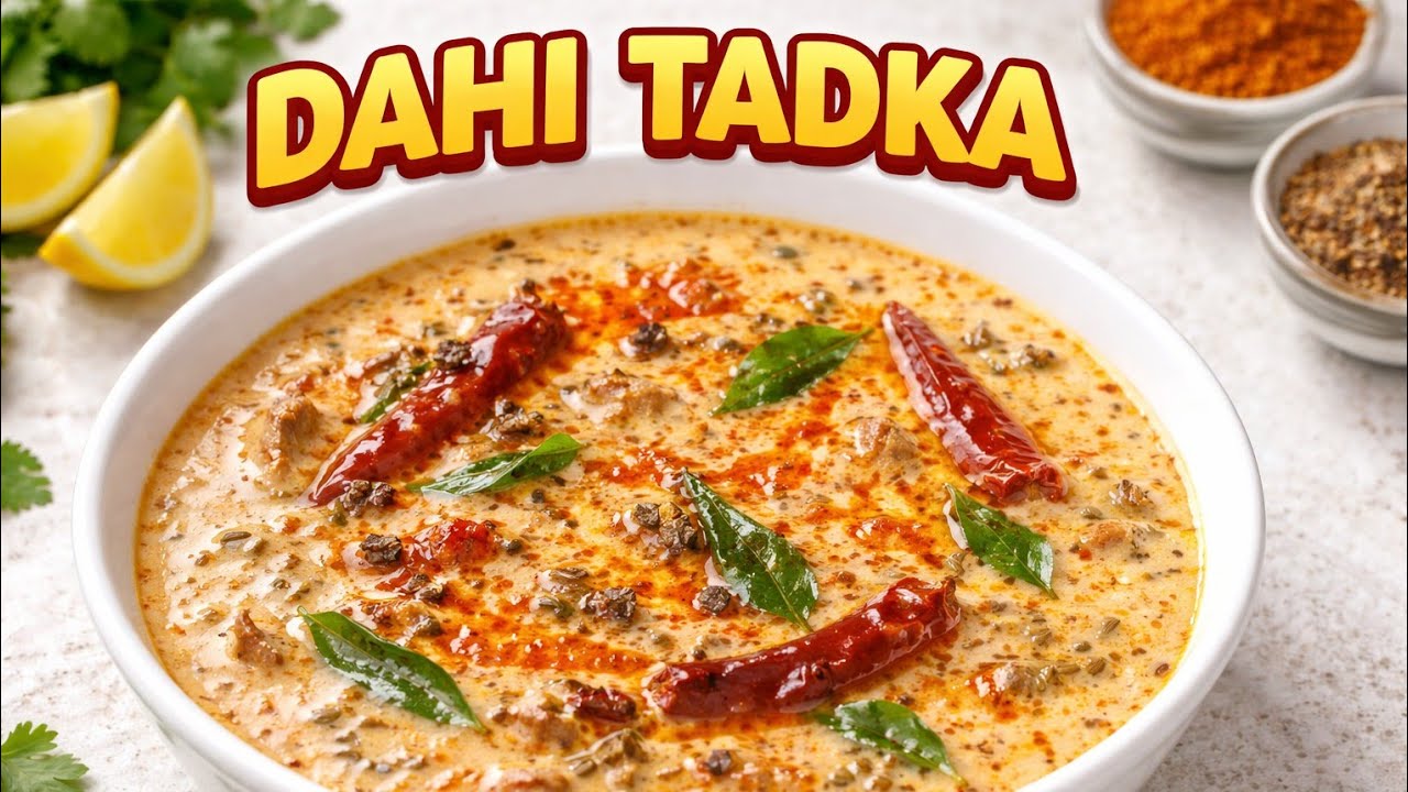 దహీ తడ్కా ఇలా చేస్తే పెరుగు ఇష్టం లేని వాళ్లు కూడా చాలా ఇష్టంగా తింటారు|Dahi Tadka|#dahitadka #video