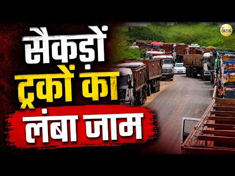 बाड़मेर के थुबलि-गिरल कोयला माइंस में फूटा ग्रामीणों का गुस्सा! 500 से ज्यादा ट्रकों के जाम से