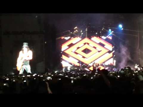 Guns n Roses - Welcome to the Jungle Mexico City 2016