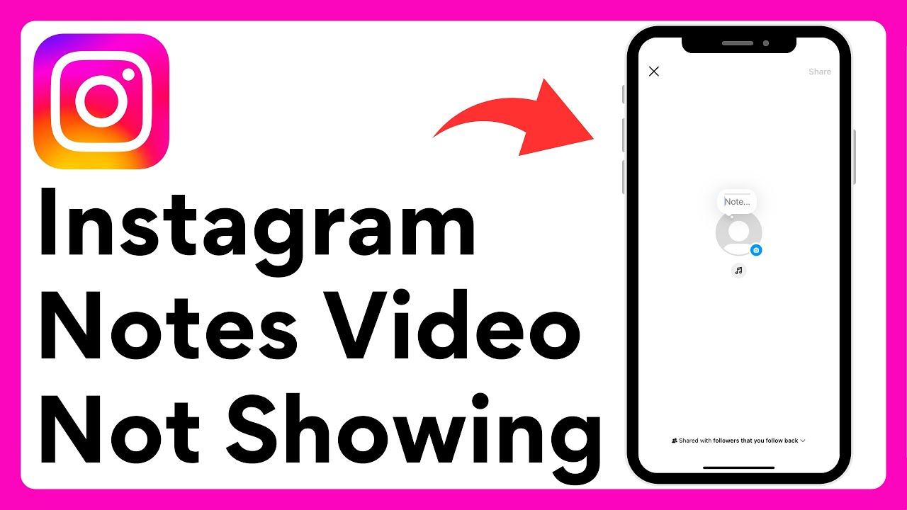 How to Fix Instagram Notes Video Not Showing (Android & iOS ...