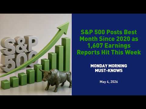 S&P 500 Posts Best Month Since 2020 as 1,607 Earnings Reports Hit This Week